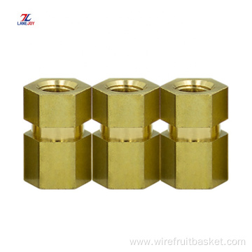 Cold Forming Insert Threading hex head Brass Nut